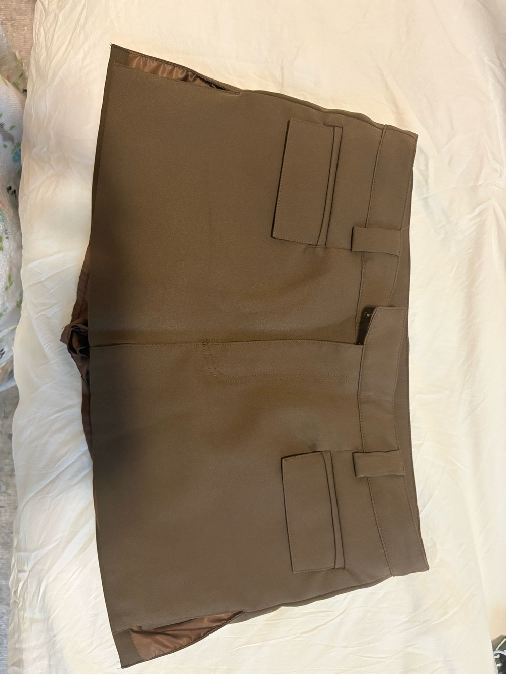 Mossimo Supply Co. Brown Women's Skort with Flap Pockets